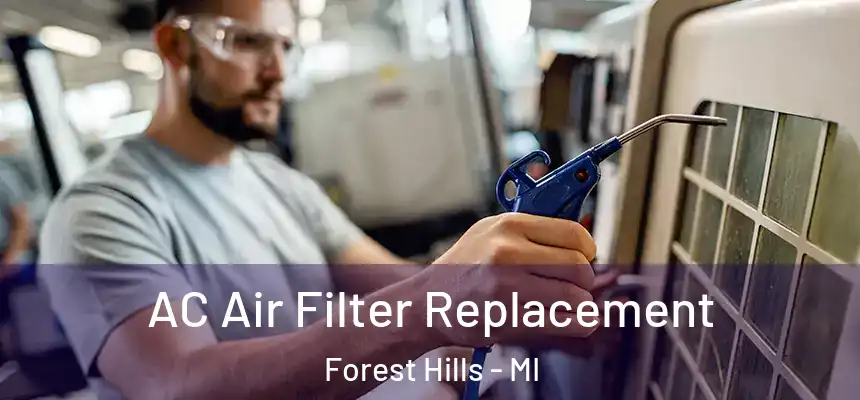 AC Air Filter Replacement Forest Hills - MI